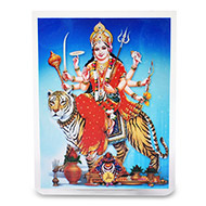 Maa Durga Glittering Photo